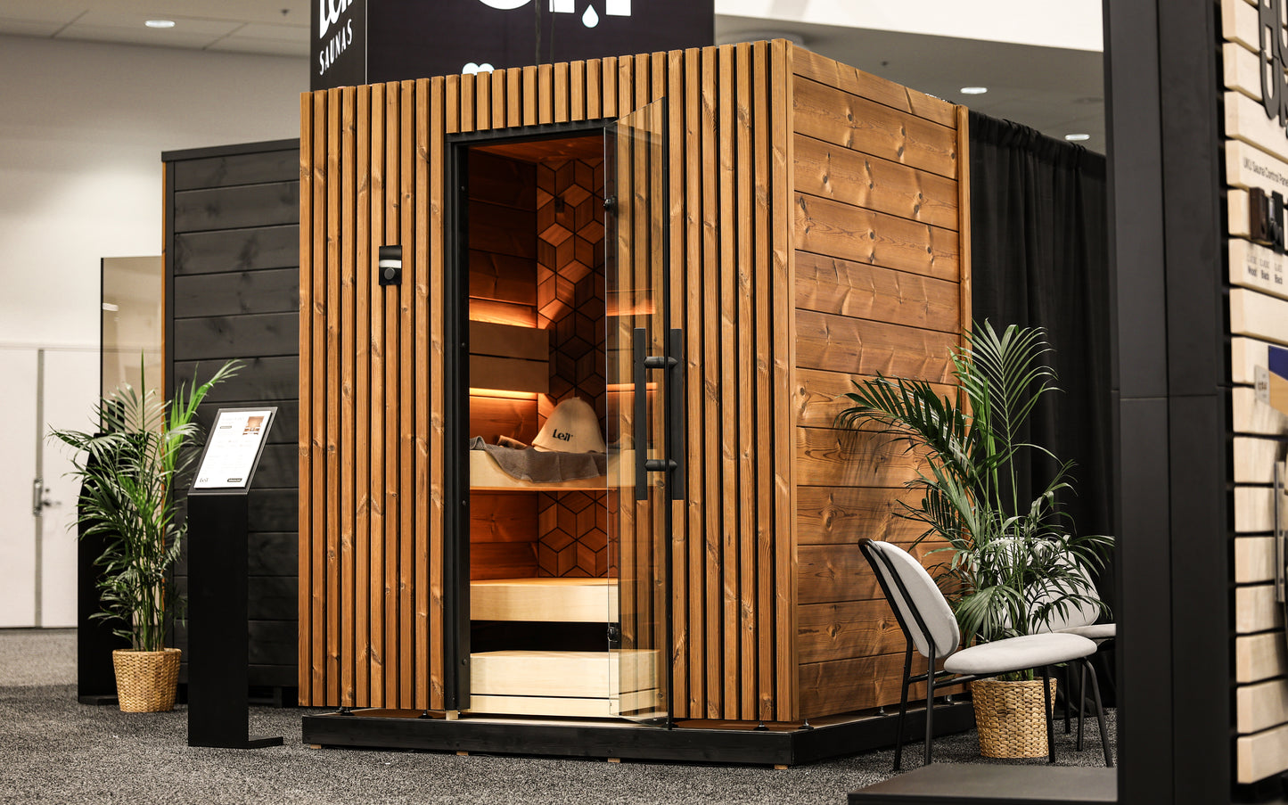Leil® Como 4-180 - indoor sauna for 4 people