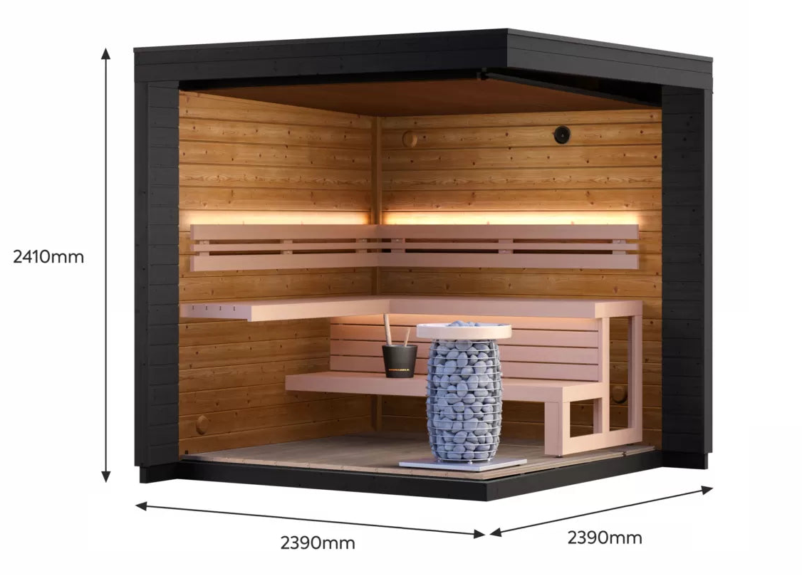 Patio S - outdoor sauna for 4 people