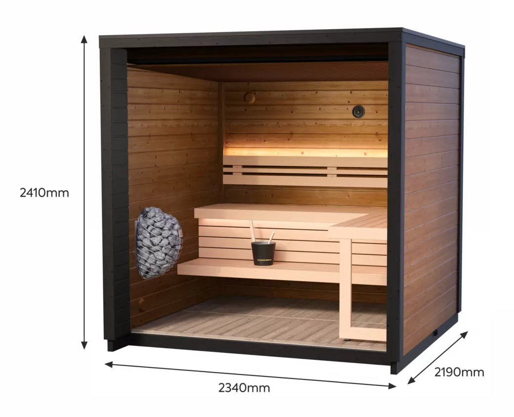Leil® Patio XS - āra pirts 4 personām