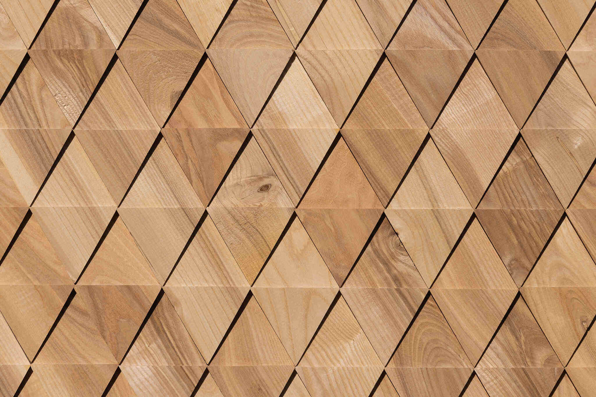 Sapphire wooden panels