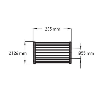 SPA vannas filtrs AKU0116 / AKU3005 - zils antibakteriāls, bez vītnes