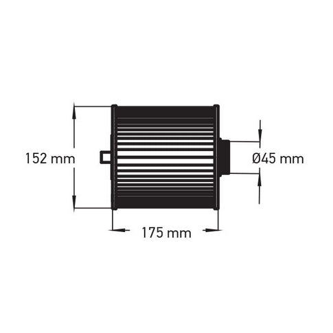 Filter cartridge AKU0135 (antimicrobial blue)