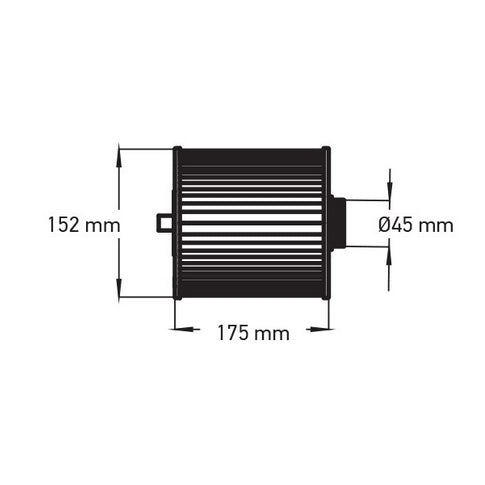 Filter cartridge AKU0136 / AKU3003 (antimicrobial blue)