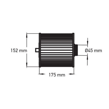 SPA vannas filtrs AKU0136 / AKU3003 - zils antibakteriāls, smalkā vītne
 