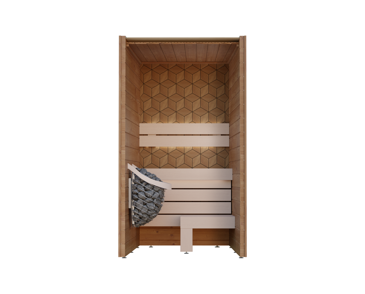 Leil® Como 1-120 - indoor sauna for 1 person