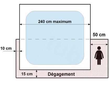 Hot tub cover lifter with gas springs