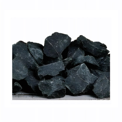 Dark vulcanite sauna stones - 20kg (Ø5-10cm)