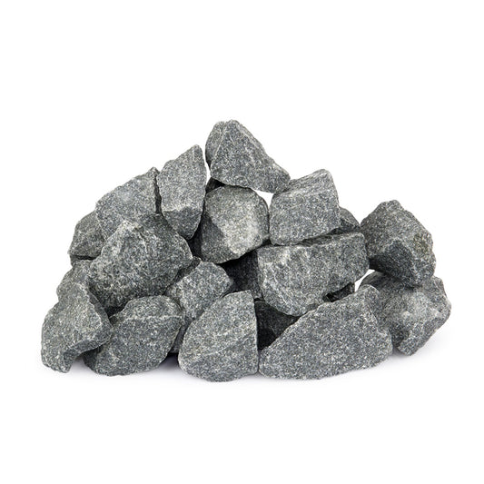 Classic grey sauna stones - 20kg (Ø<10cm)