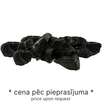 Dark vulcanite sauna stones - 20kg (Ø5-10cm)