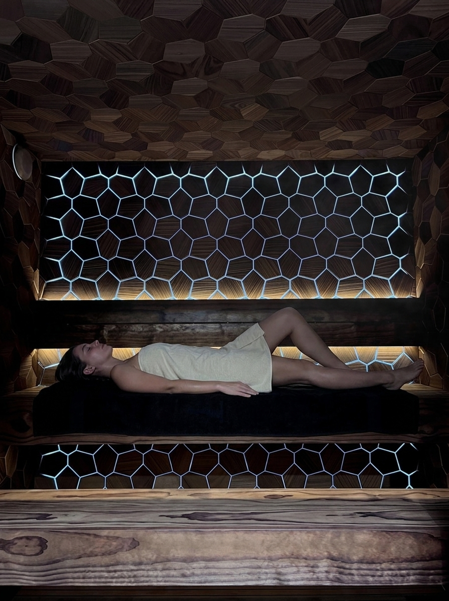 Hexagon wooden panels