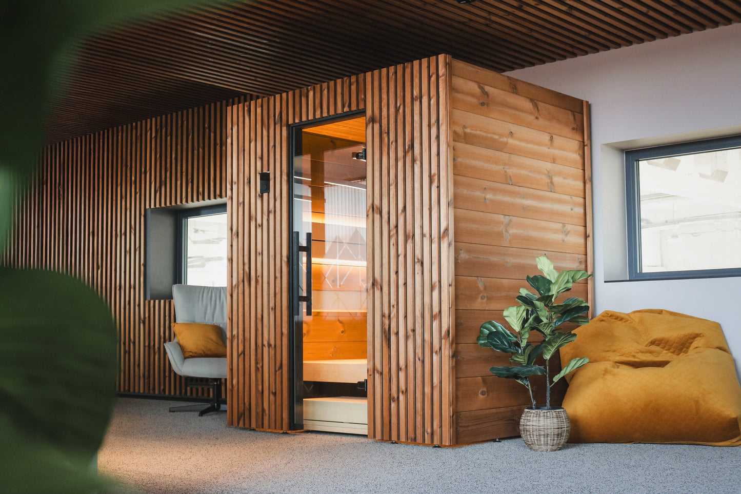 Leil® Como 4-180 - indoor sauna for 4 people