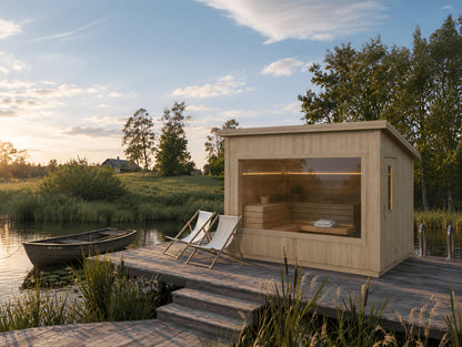 Kalle - outdoor sauna for 5 people
