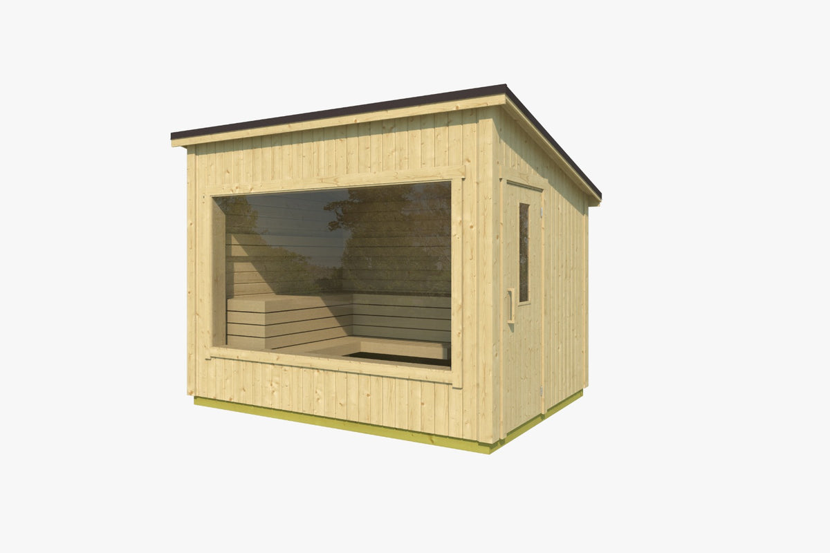 Kalle - outdoor sauna for 5 people