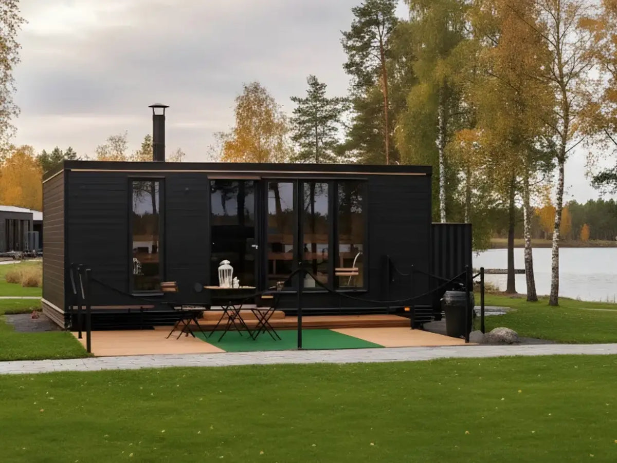 Lapelland Wagon XL - Mobilā pirts ar atpūtas telpa 3 personām