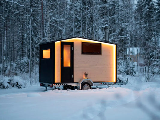 Lapelland Wagon S - Mobile sauna with changing room for 4 people
