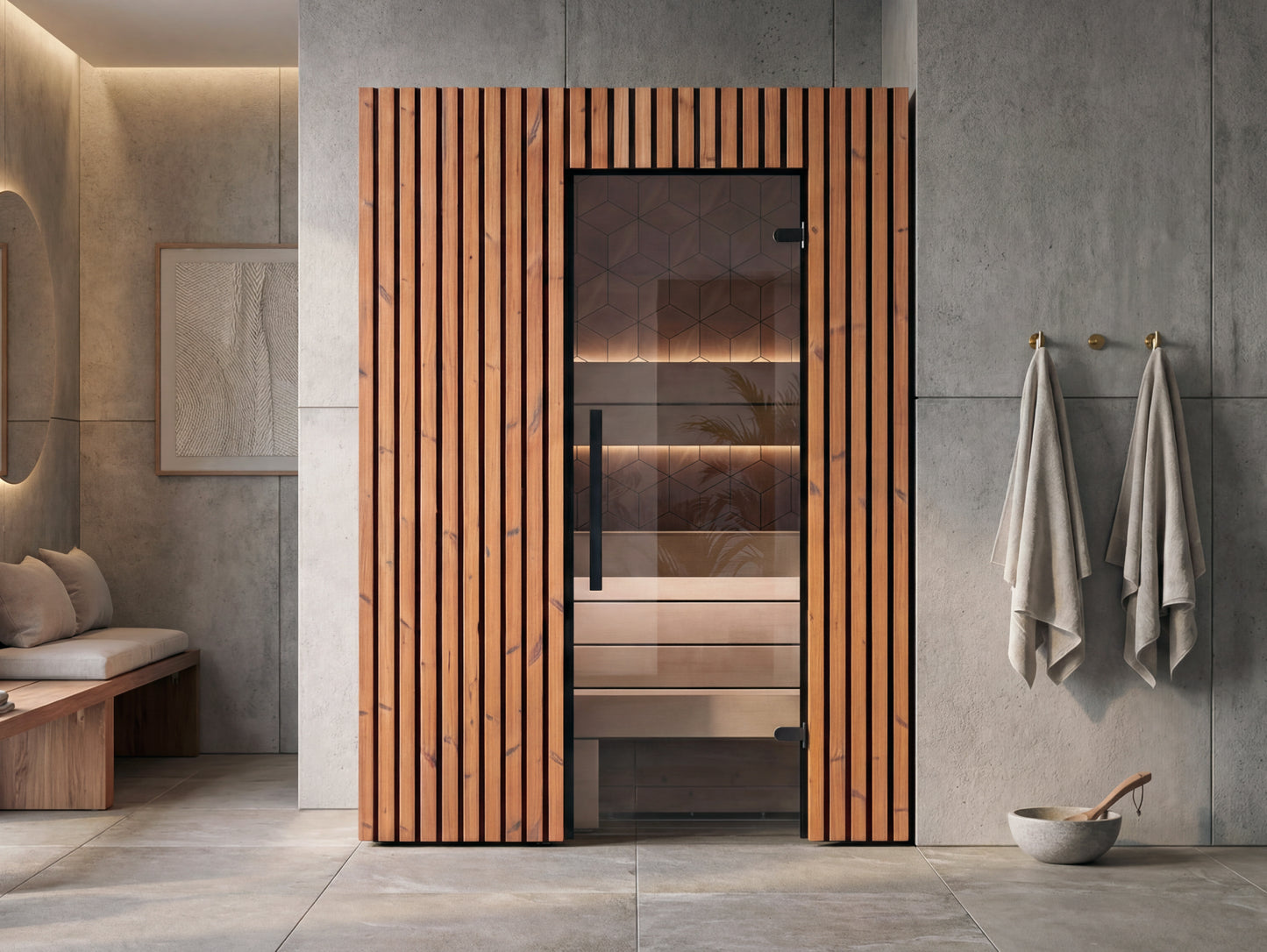 Leil® Como 2-150 - indoor sauna for 2 people