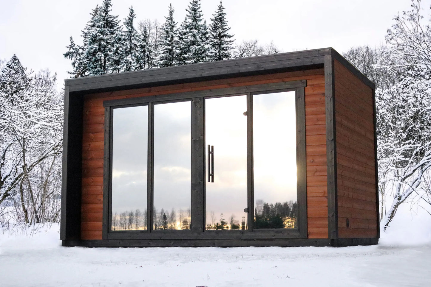 Leil® Patio L - outdoor sauna for 5 people