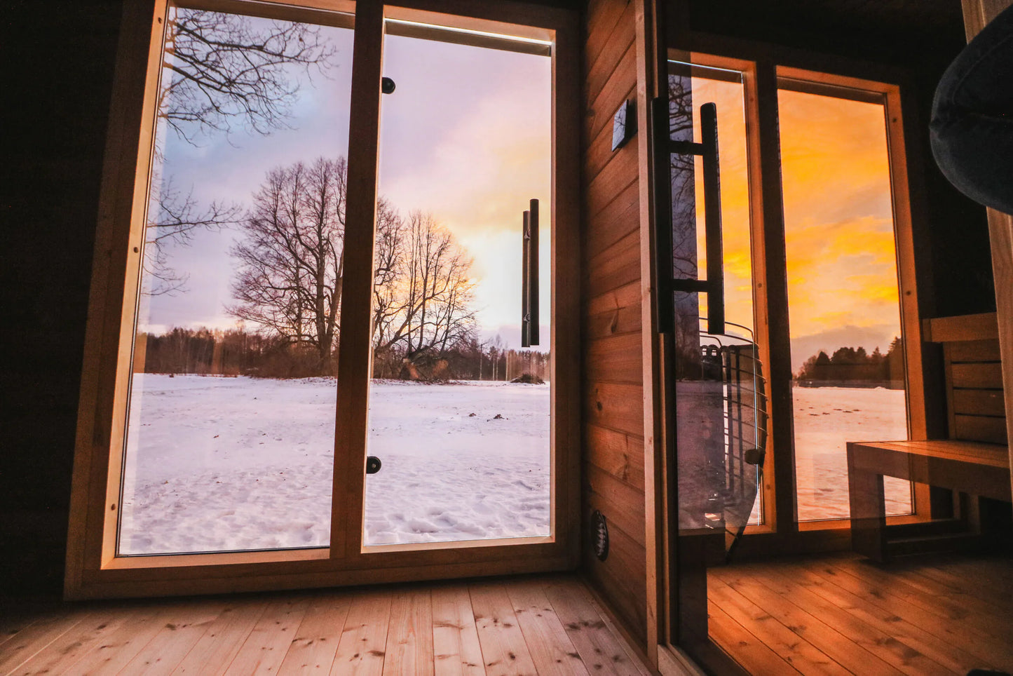 Leil® Patio L - outdoor sauna for 5 people