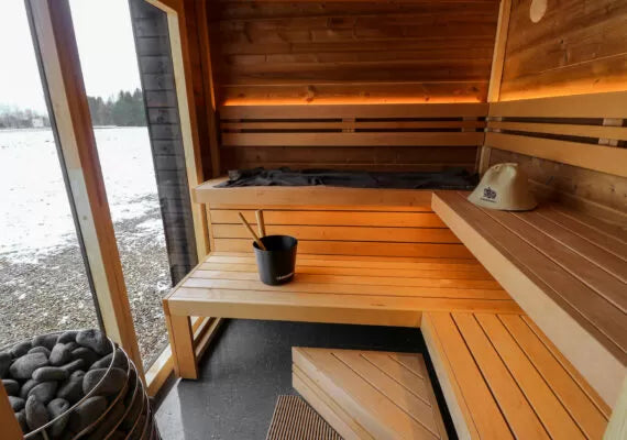 Patio M - outdoor sauna for 5 people