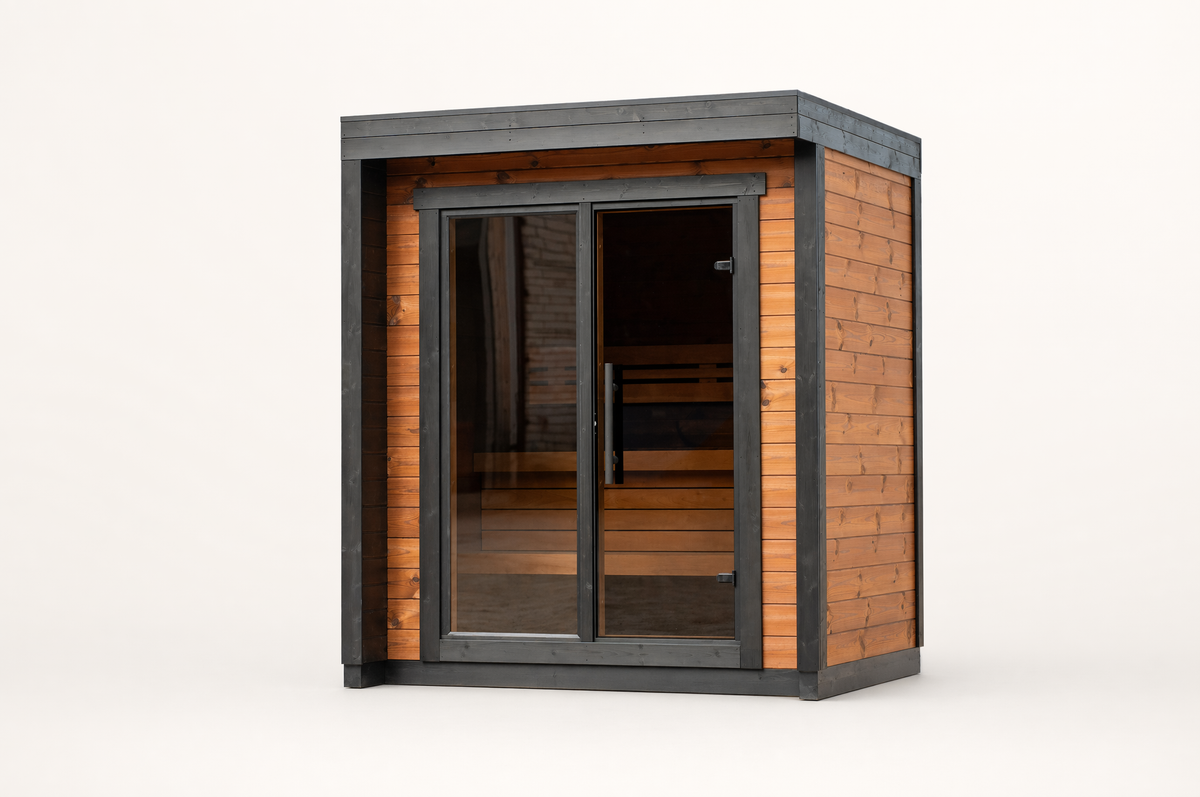 Leil® Patio XXS - outdoor sauna for 3 people