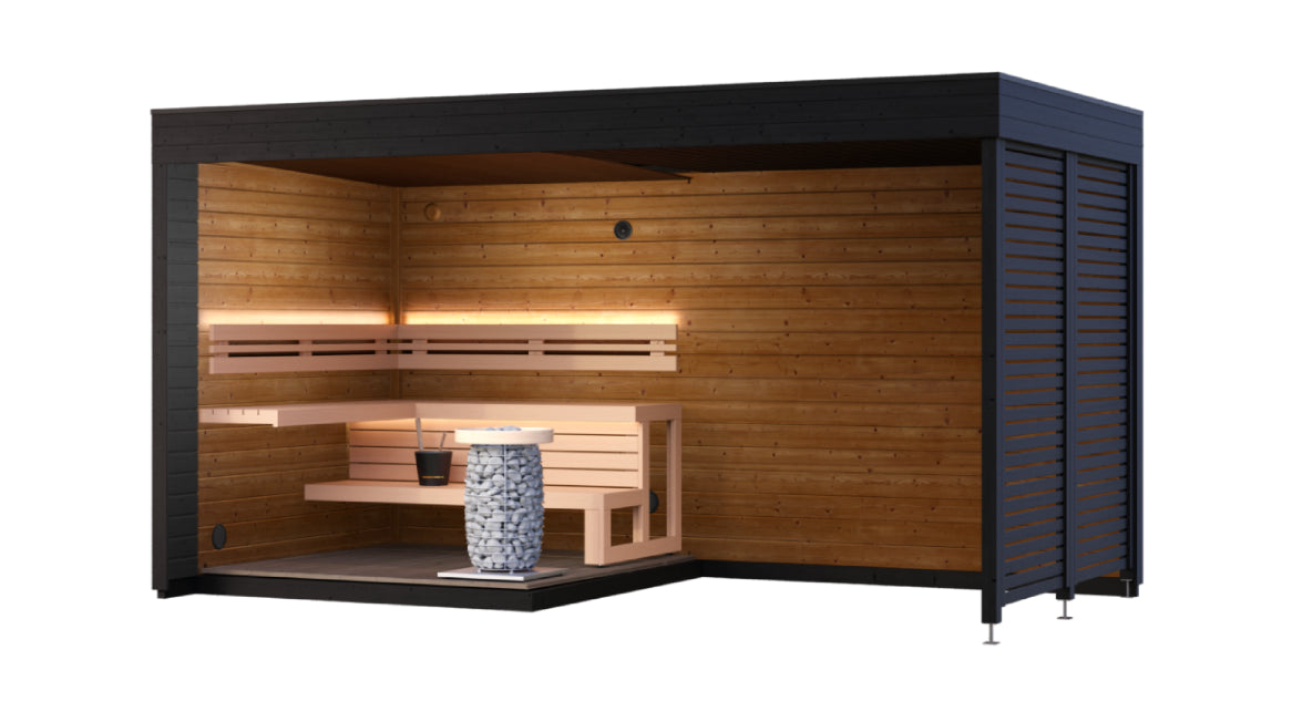 Patio S Plus - outdoor sauna for 4 people