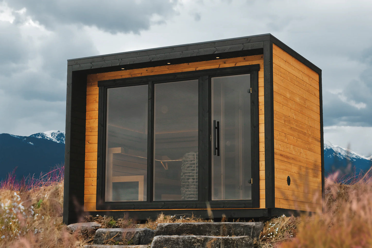 Leil® Patio M - outdoor sauna for 5 people