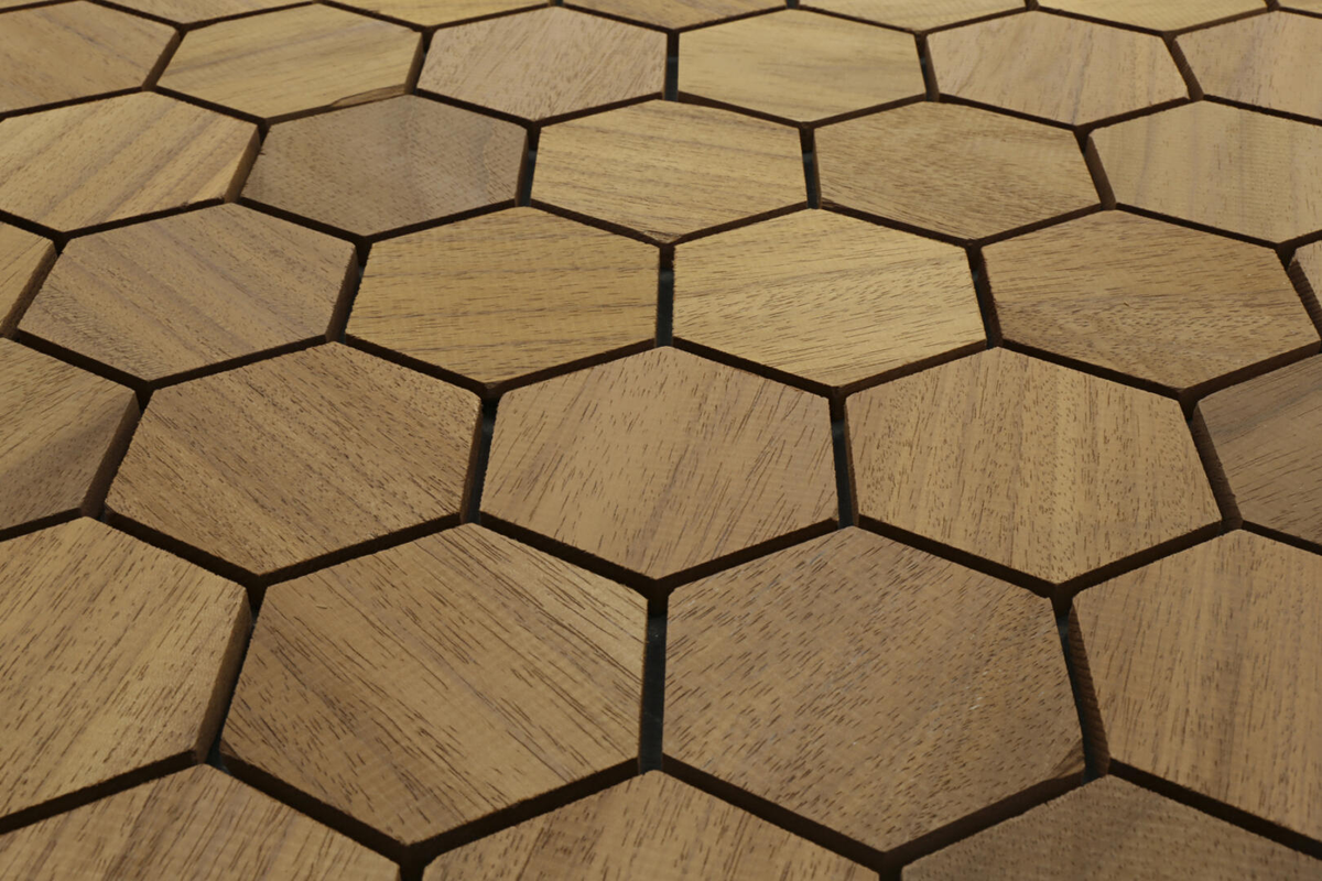 Promenade wooden panels