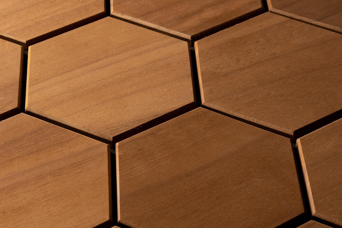 Promenade wooden panels