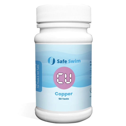Safe Swim® reagent - Copper - 50 strips