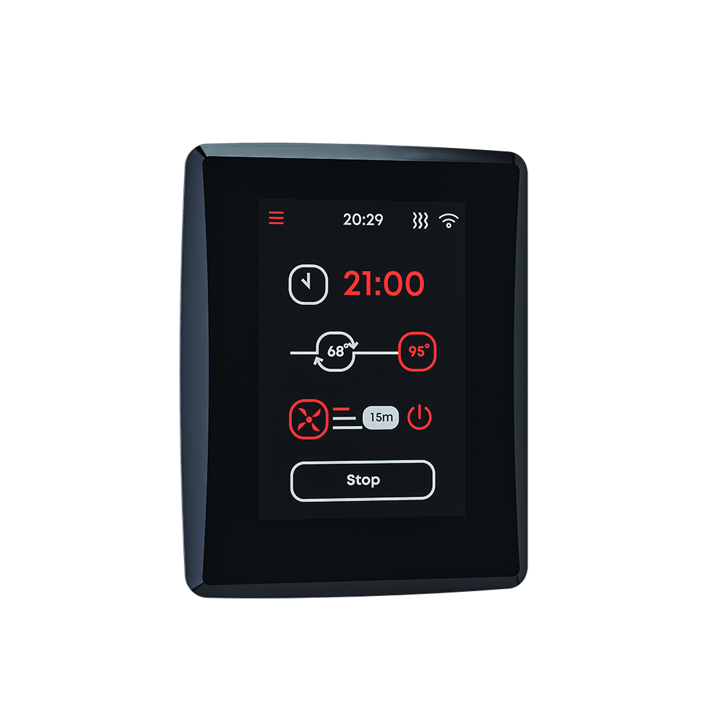 Saunum LEIL Plus - heat resistant touch control panel