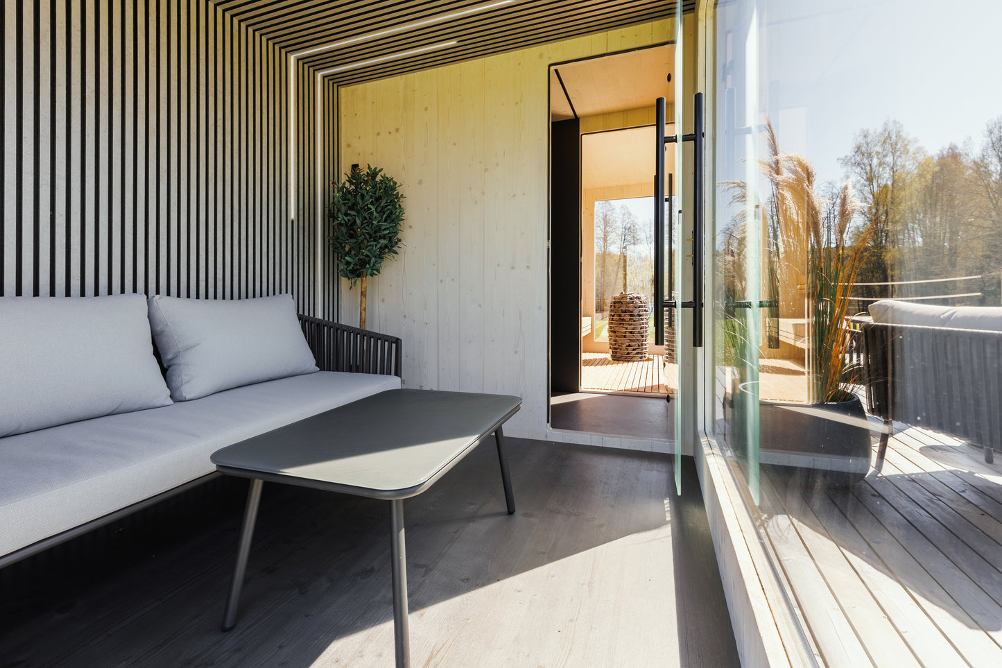 St. Moritz - outdoor sauna for 5 people