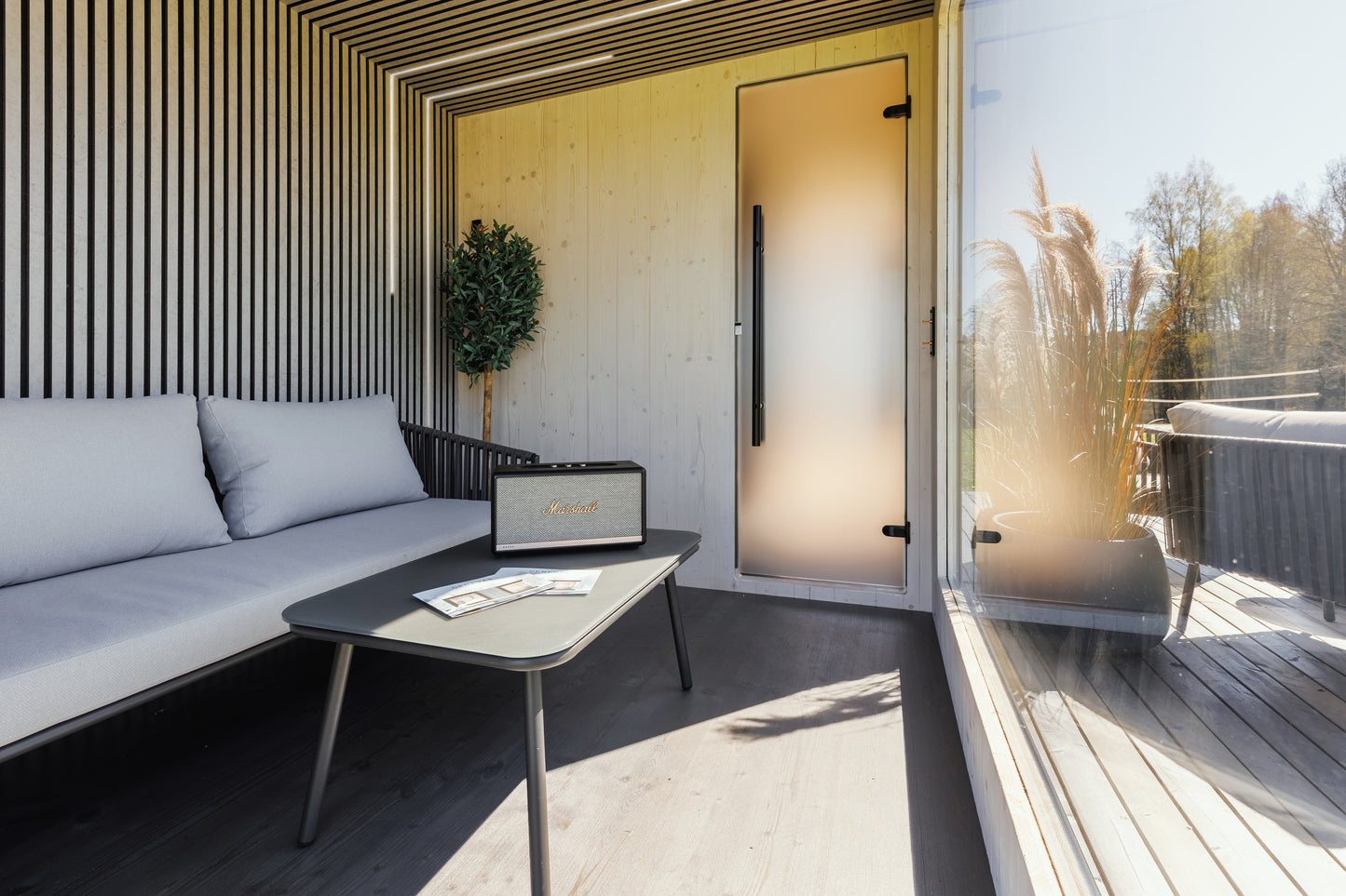 St. Moritz - outdoor sauna for 5 people