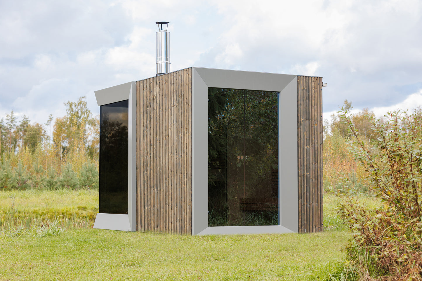 Zermatt - outdoor sauna for 5 people