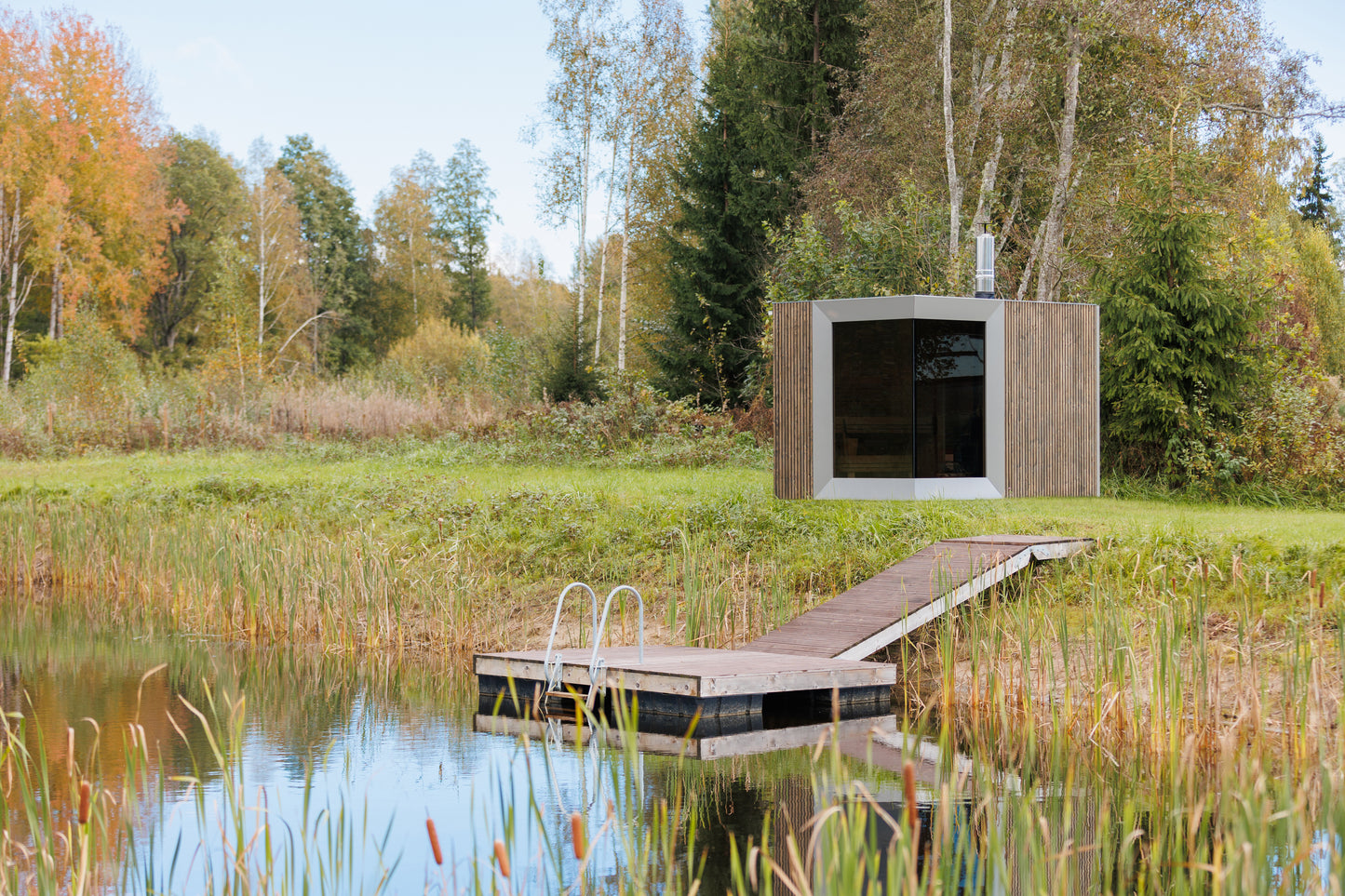 Zermatt - outdoor sauna for 5 people