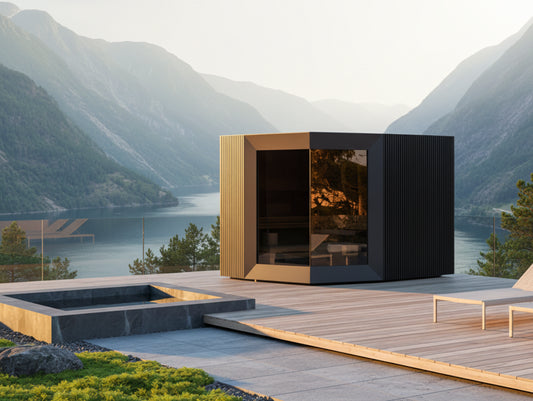 Zermatt - outdoor sauna for 5 people