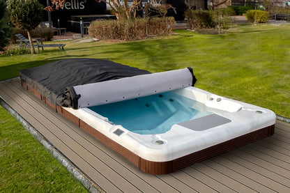 Rollcover BlackTex for Amazonas swim spas