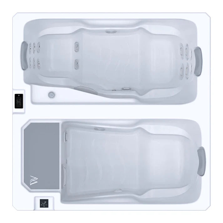 ICELAND DUO - 2-in-1 cold and hot tub