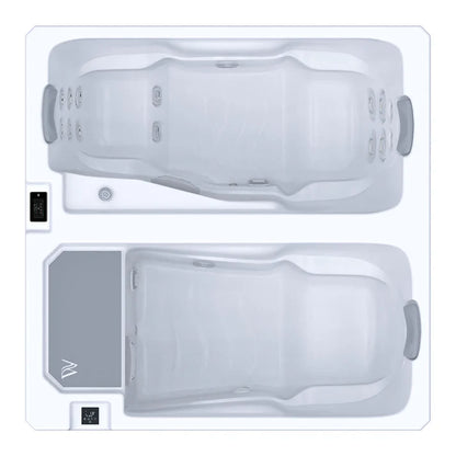 ICELAND DUO - 2-in-1 cold and hot tub