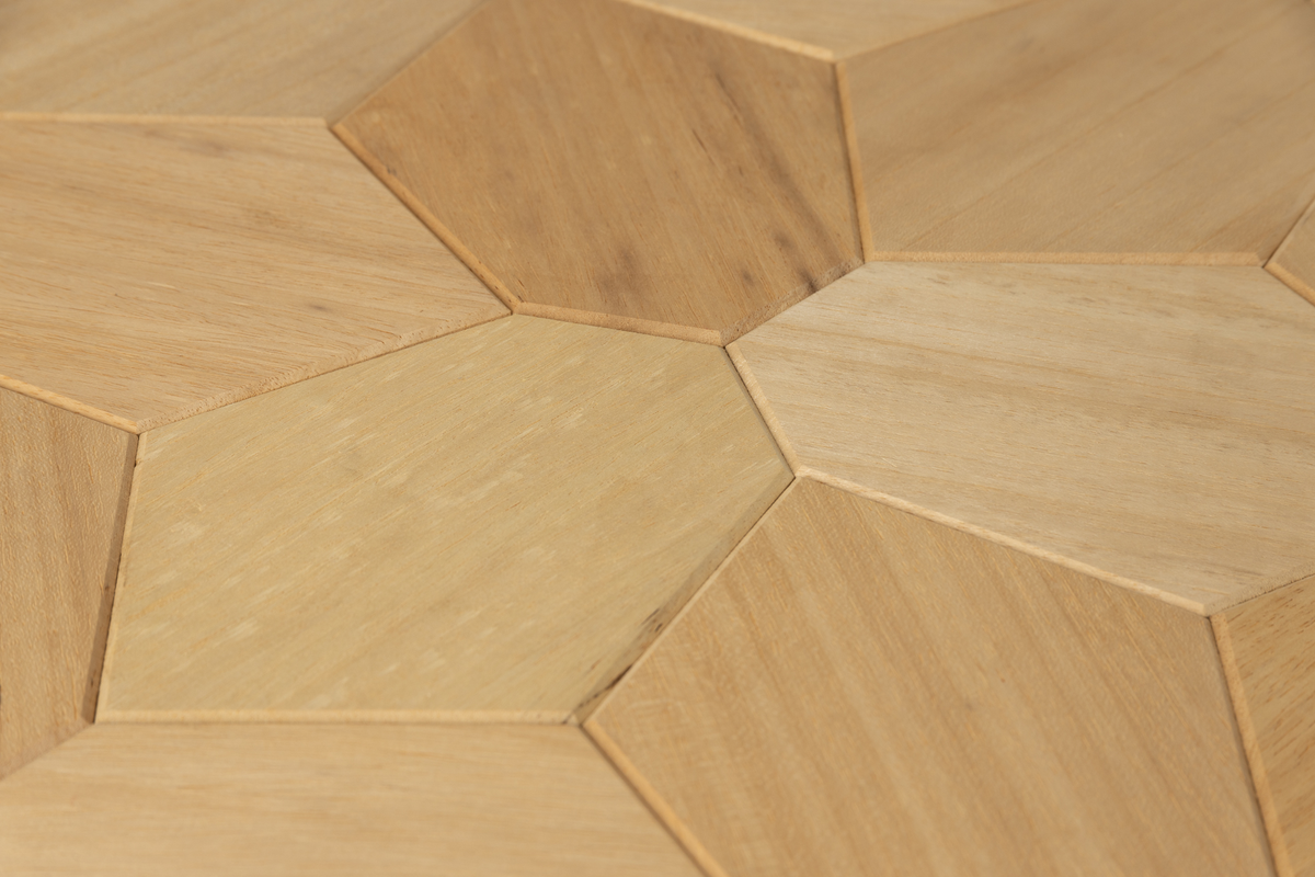 Hexagon wooden panels