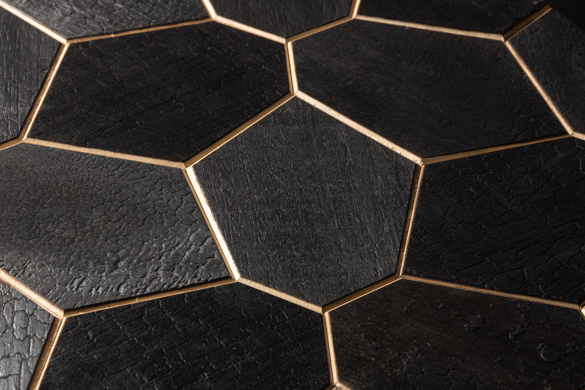 Hexagon wooden panels