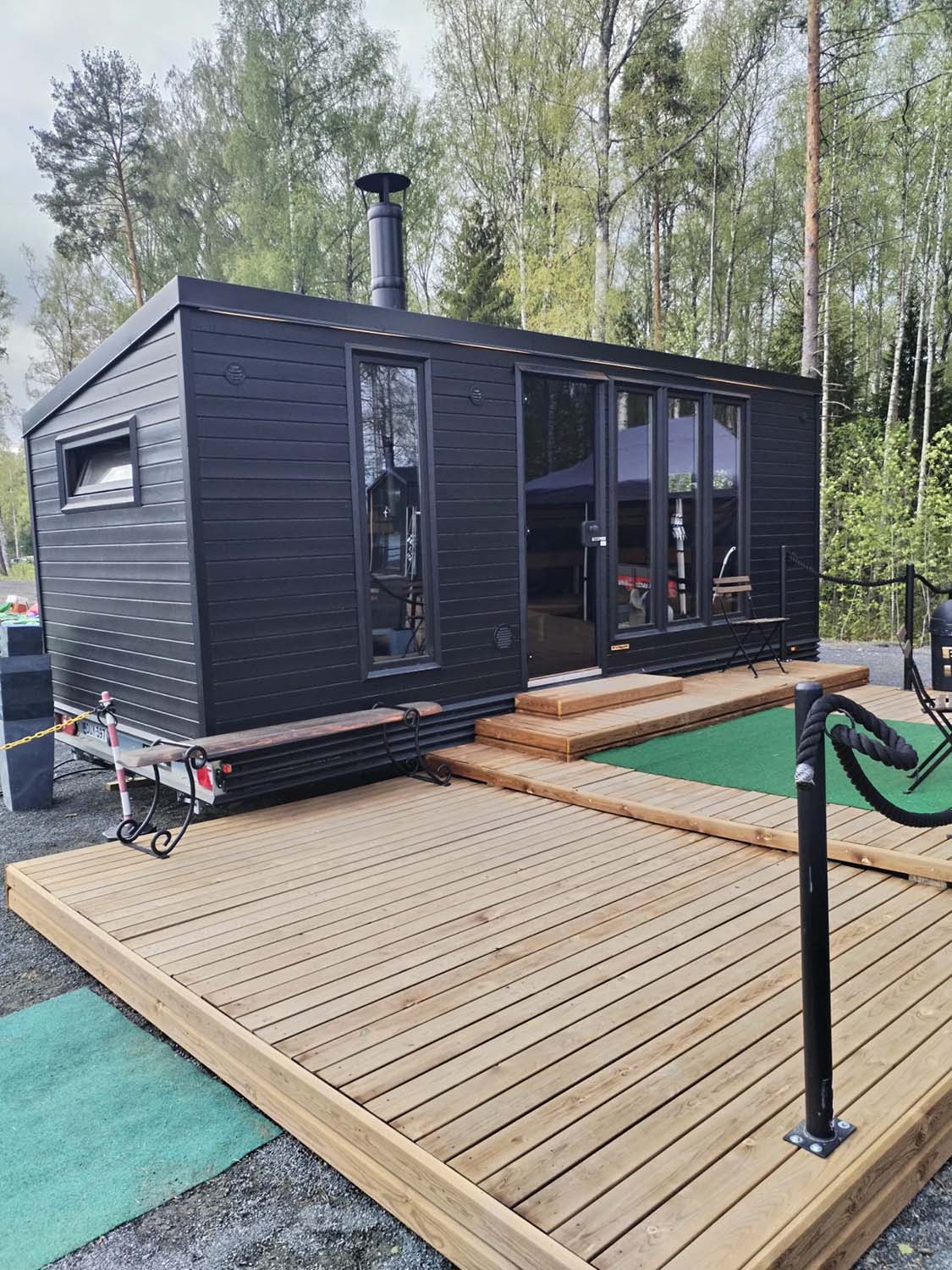 Lapelland XL - Mobile sauna with room for up to 25 people