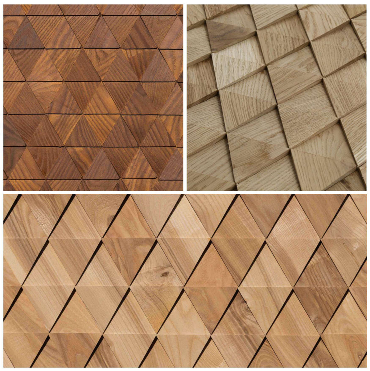 Sapphire wooden panels