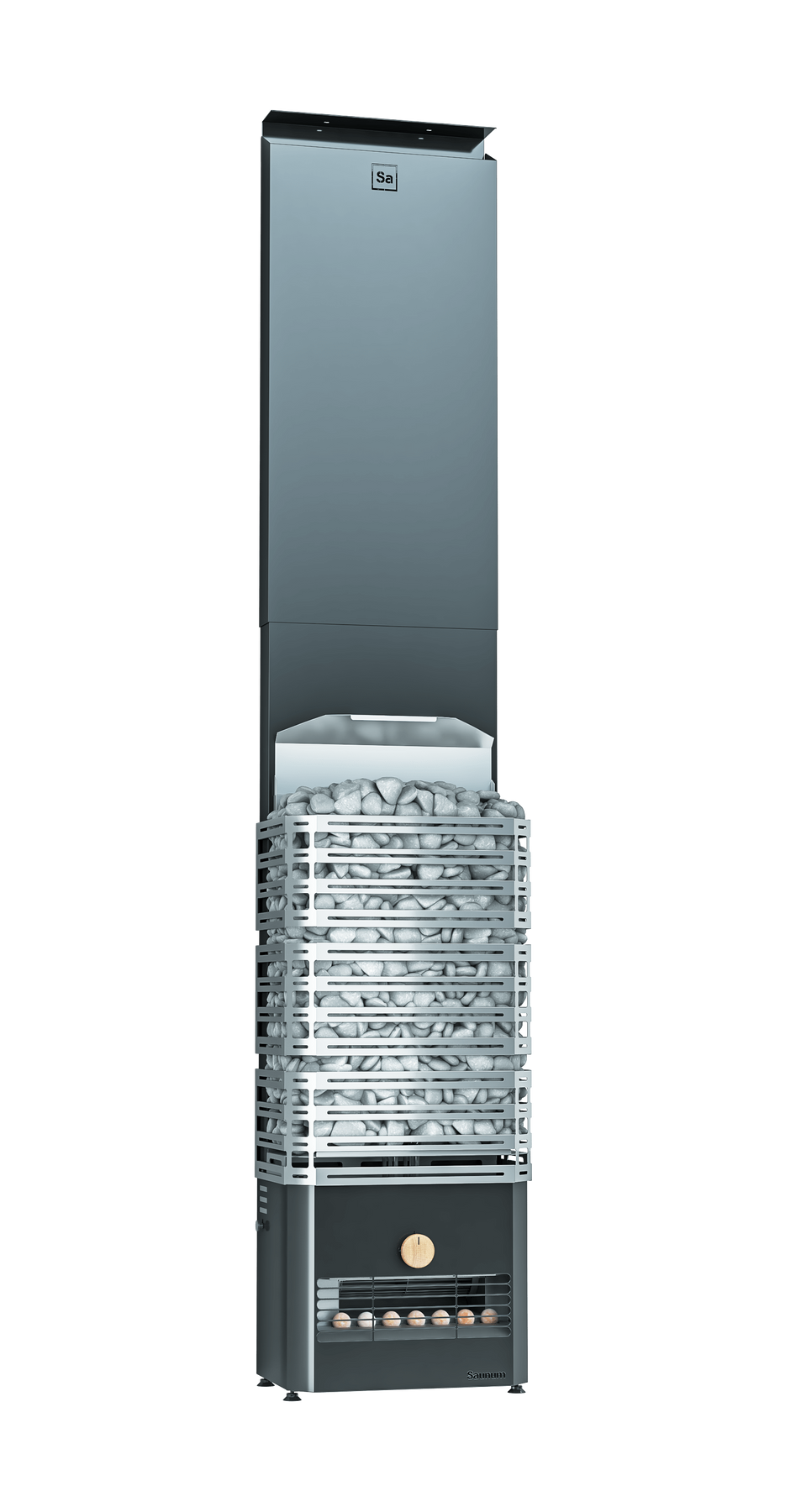 Atlaižu komplekts - Saunum Primary krāsns 4.5kW, 6kW + LEIL Mobile pirts vadības pults 