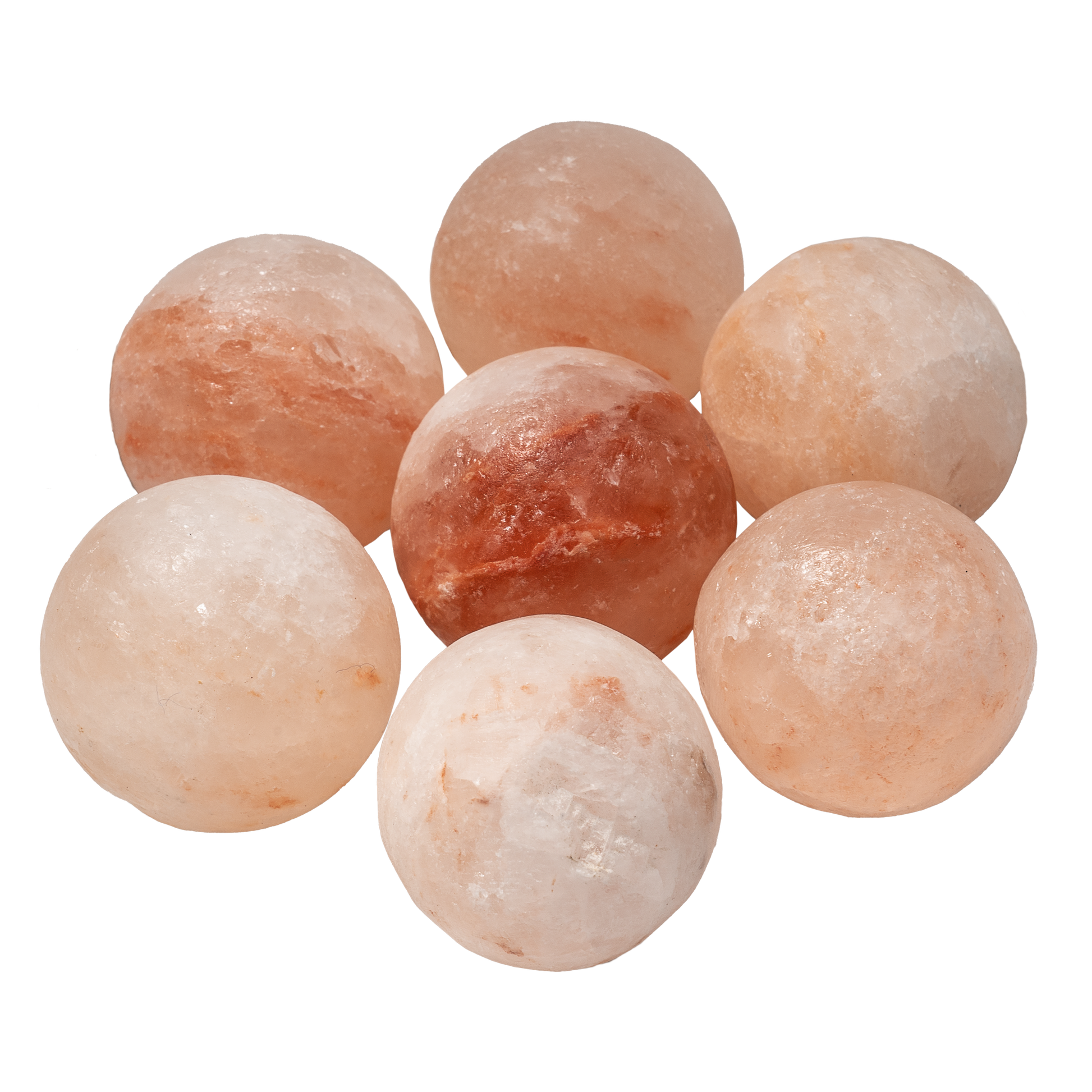 Himalayan salt balls - set 7pcs (Ø3cm)