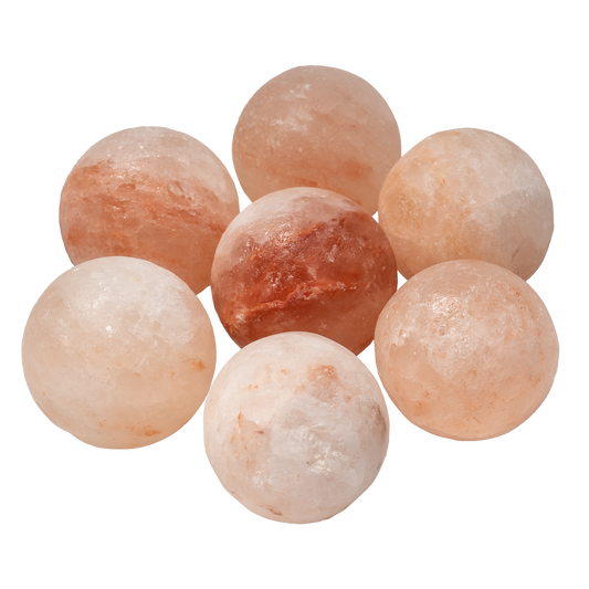 Himalayan salt balls - set 7pcs (Ø3cm)