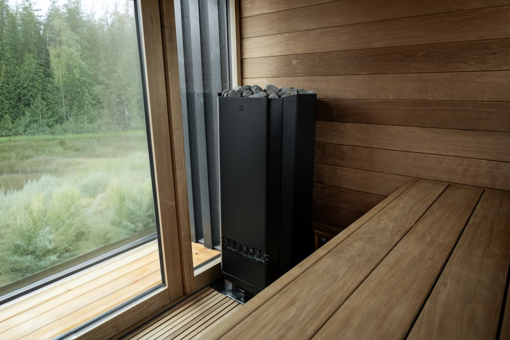 Saunum Spa Session - sauna electric heater 6kW, 9kW + LEIL Mobile touch panel