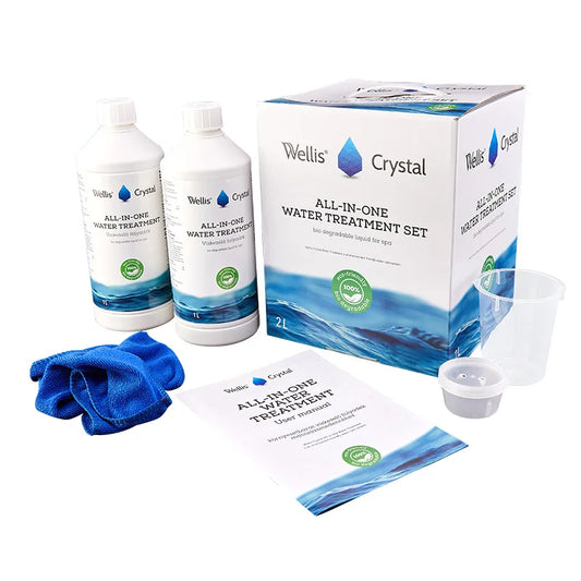 Wellis Crystal water treatment set for hot tubs (with chlorine)