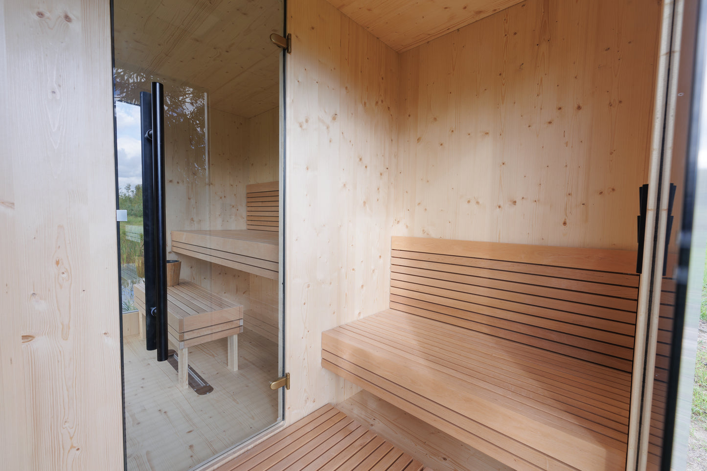 Zermatt - outdoor sauna for 5 people