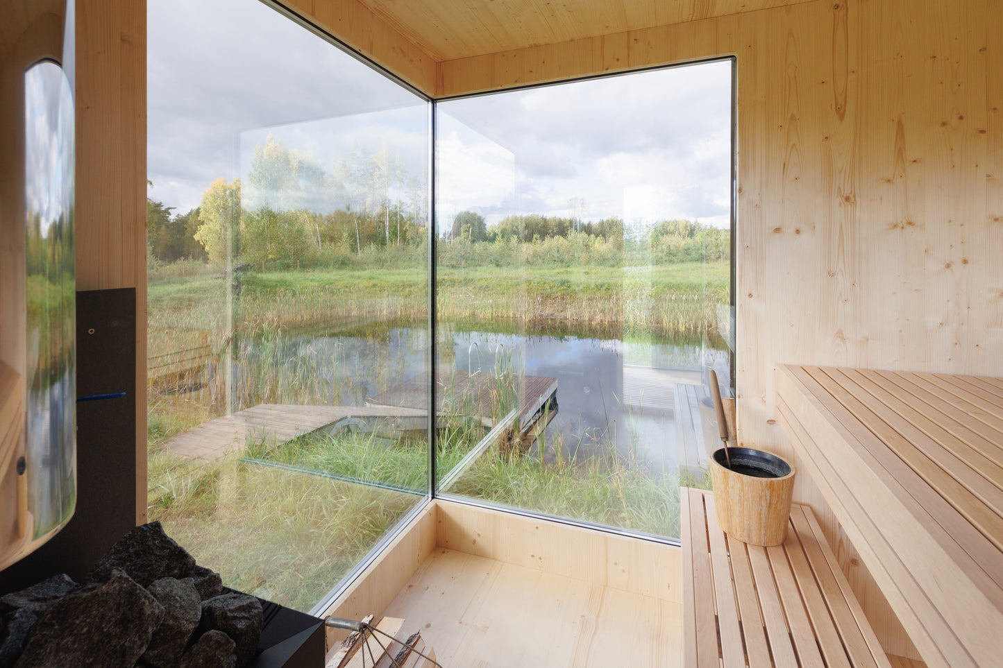 Zermatt - outdoor sauna for 5 people