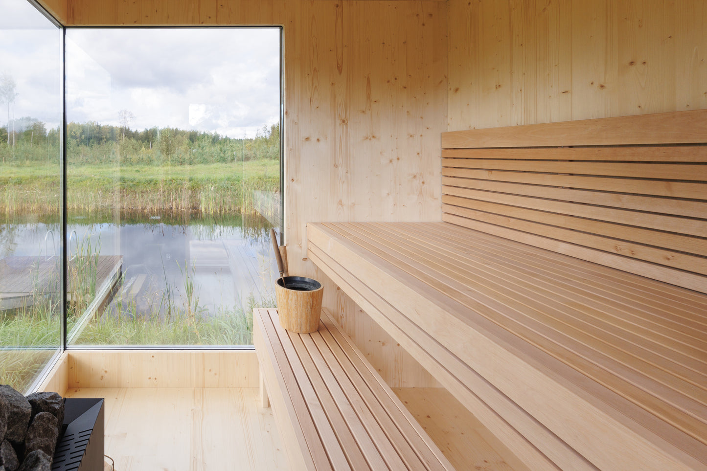 Zermatt - outdoor sauna for 5 people